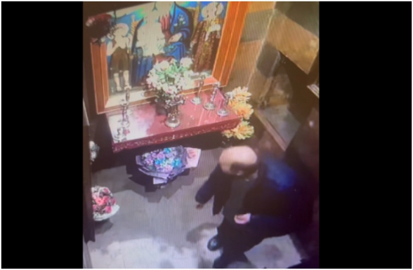 Զորավոր եկեղեցուց գողություն է կատարվել (տեսանյութ)